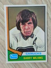 Barry Wilkins #182 Hockey Cards 1974 O-Pee-Chee Prices