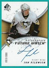 Jon Filewich [Autograph] Hockey Cards 2008 SP Authentic Prices