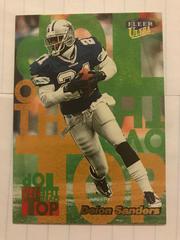 Deion Sanders #17 of 20 Football Cards 1999 Ultra Over the Top Prices