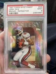 Jerry Rice [Bronze Refractor] Football Cards 1997 Topps Mystery Finest Prices