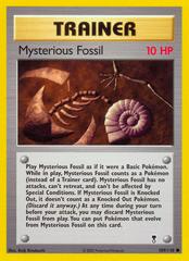 Mysterious Fossil #109 Pokemon Legendary Collection Prices