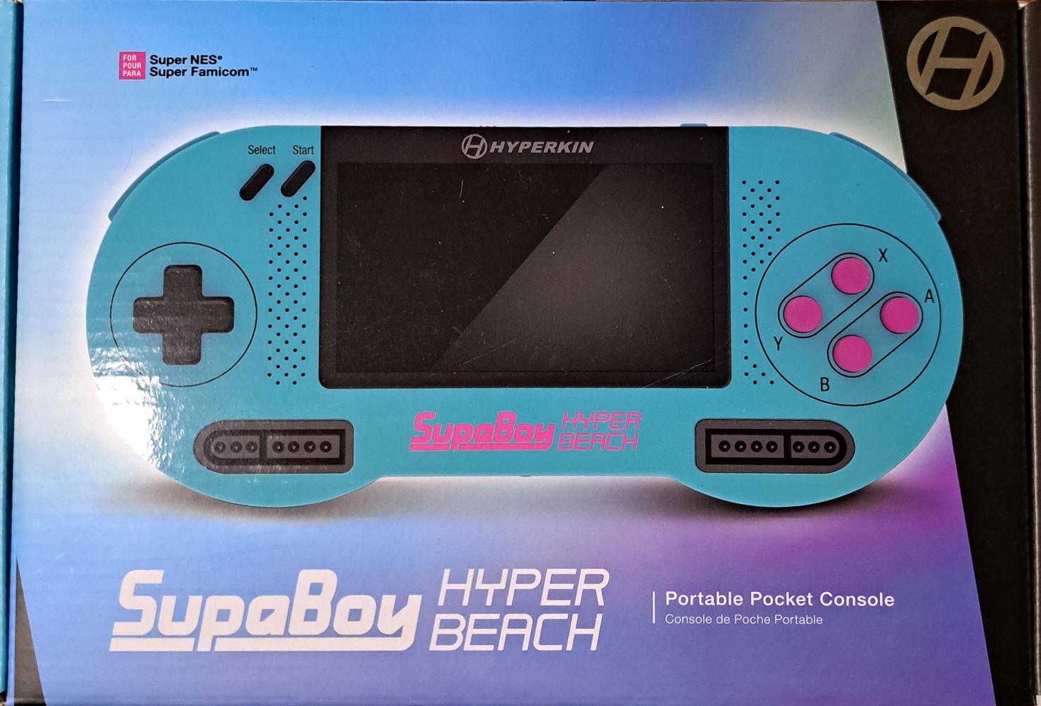 SupaBoy Hyper Beach Super Nintendo