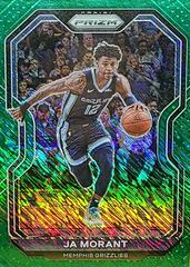 Ja Morant [Green Shimmer Prizm] Basketball Cards 2020 Panini Prizm Prices