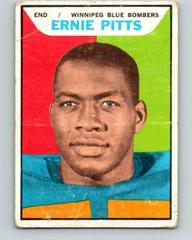 Ernie Pitts #125 Football Cards 1965 Topps CFL Prices