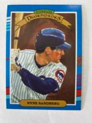 Ryne Sandberg [Diamond Kings] #14 Baseball Cards 1991 Donruss Prices