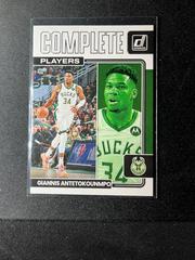 Giannis Antetokounmpo #4 Basketball Cards 2022 Panini Donruss Complete Players Prices