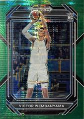 Victor Wembanyama [Green Pulsar] #2 Basketball Cards 2023 Panini Prizm Draft Picks Prices