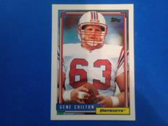 Gene Chilton #454 Football Cards 1992 Topps Prices