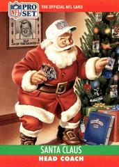 Santa Claus #1990 Football Cards 1990 Pro Set Prices
