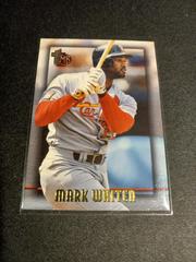 Mark Whitten Baseball Cards 1995 Topps Embossed Prices