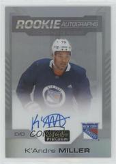 K'Andre Miller [Rainbow] #R-KM Hockey Cards 2020 O Pee Chee Platinum Rookie Autographs Prices