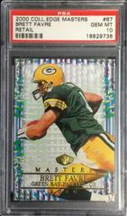 Brett Favre #67 Football Cards 2000 Collector's Edge Masters Prices