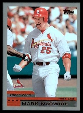 Mark McGwire Ungraded 2000 Topps