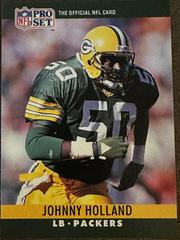 Front Of Card | Johnny Holland [Corrected] Football Cards 1990 Pro Set