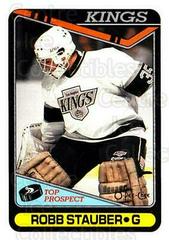 Robb Stauber #181 Hockey Cards 1990 Topps Tiffany Prices