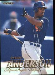 Garret Anderson Baseball Cards 1997 Fleer Prices
