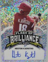Heston Kjerstad #FB-HK1 Baseball Cards 2020 Leaf Flash of Brilliance Autographs Prices