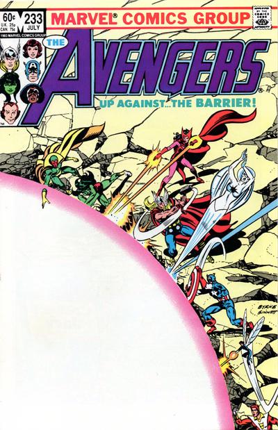 Avengers #233 (1983) Comic Books Avengers