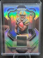 Romeo Doubs #PJ-RD Football Cards 2022 Panini Prizm Rookie Patch Autographs Prices