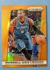 Russell Westbrook [Orange Prizm] Basketball Cards 2013 Panini Prizm Prices