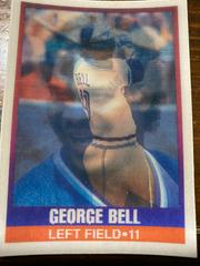 George Bell #25 Baseball Cards 1989 Sportflics Prices