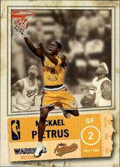 Mickael Pietrus [Parallel 50] #90 Basketball Cards 2004 Fleer Authentix Prices