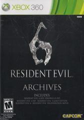 Case Front | Resident Evil 6 Archives Xbox 360