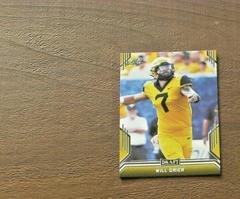 Will Grier [Gold] #65 Football Cards 2019 Leaf Draft Prices