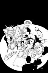 Batman / Teenage Mutant Ninja Turtles [Planet Comics B&W] #1 (2015) Comic Books Batman / Teenage Mutant Ninja Turtles Prices