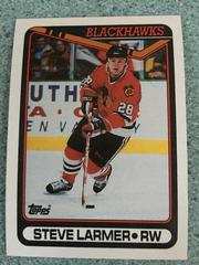 Steve Larmer #56 Hockey Cards 1990 Topps Prices