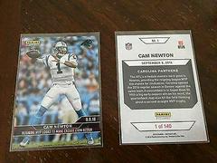 Cam Newton Football Cards 2016 Panini Instant NFL Prices