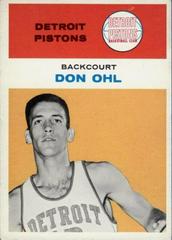 Don Ohl Basketball Cards 1961 Fleer Prices