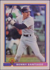 Benny Santiago #383 Baseball Cards 1991 Bowman Prices