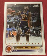 Brandon Miller #4 Basketball Cards 2022 Topps Chrome McDonald's All-American Prices