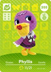 Phyllis #205 [Animal Crossing Series 3] Amiibo Cards Prices