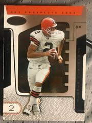 Tim Couch #33 Football Cards 2002 Fleer Hot Prospects Prices