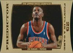 Joe Dumars Basketball Cards 1996 Upper Deck Predictor Scoring 1 Prices