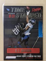 A.J. Brown #TS-AB Football Cards 2021 Panini Prestige Time Stamped Prices