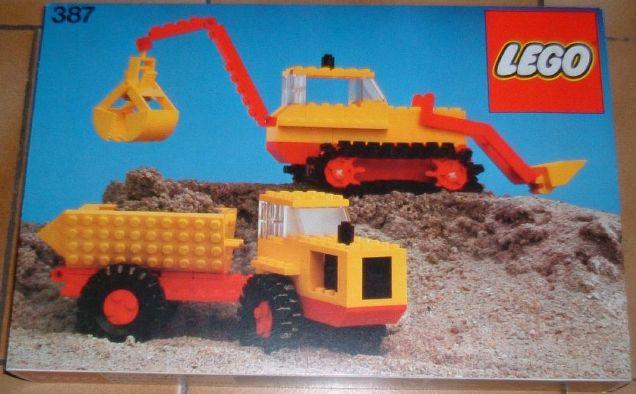 Excavator and Dumper #387 LEGO LEGOLAND