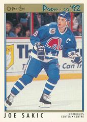 Joe Sakic Hockey Cards 1991 O-Pee-Chee Premier Prices