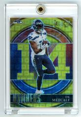 DK Metcalf [Gold] Football Cards 2021 Panini Select Numbers Prices
