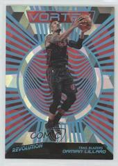 Damian Lillard [Cubic] #27 Basketball Cards 2018 Panini Revolution Vortex Prices
