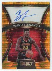 Bruno Fernando [Neon Orange Pulsar Prizm] #RS-BFN Basketball Cards 2019 Panini Select Rookie Signatures Prices