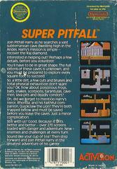 Super Pitfall - Back | Super Pitfall NES
