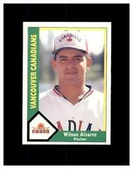 Wilson Alvarez Baseball Cards 1990 CMC Vancouver Canadians Prices