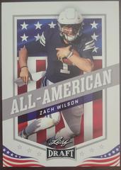 Zach Wilson Football Cards 2021 Leaf Ultimate Draft Prices