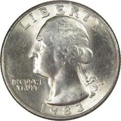 1983 D Coins Washington Quarter Prices