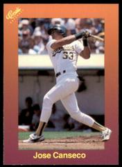 Jose Canseco #103 Baseball Cards 1989 Classic Travel Update I Prices