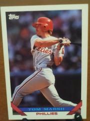 Tom Marsh Baseball Cards 1993 Topps Prices