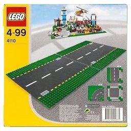 Straight Road Plates #4110 LEGO 4 Juniors